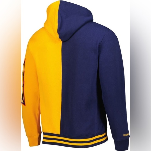 Mitchell &Ness Men’s Sweater h golden Warriors - Picture 2 of 7